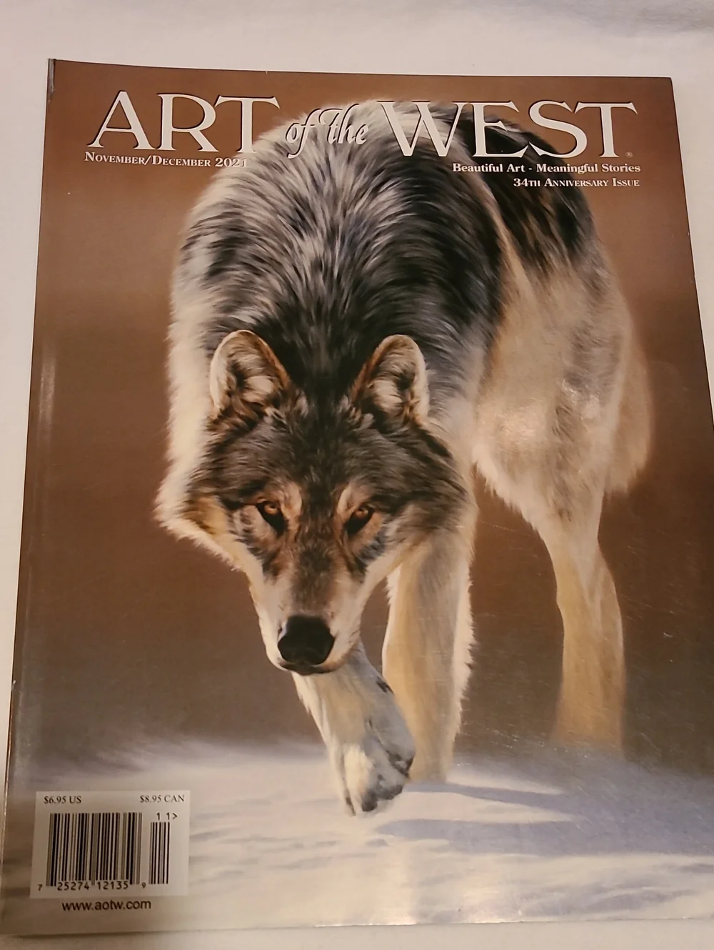 Art Of The West 3 Issues, Beautiful Art & Stories Magazine Jan 2022 Sep Nov 2021